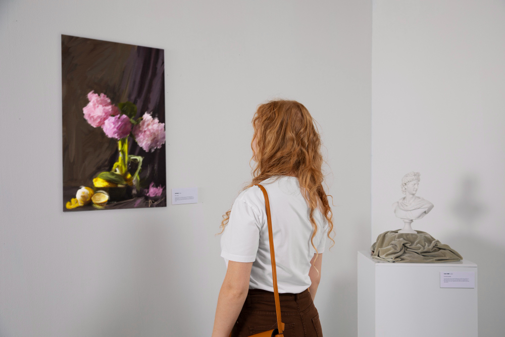 Modern art gallery